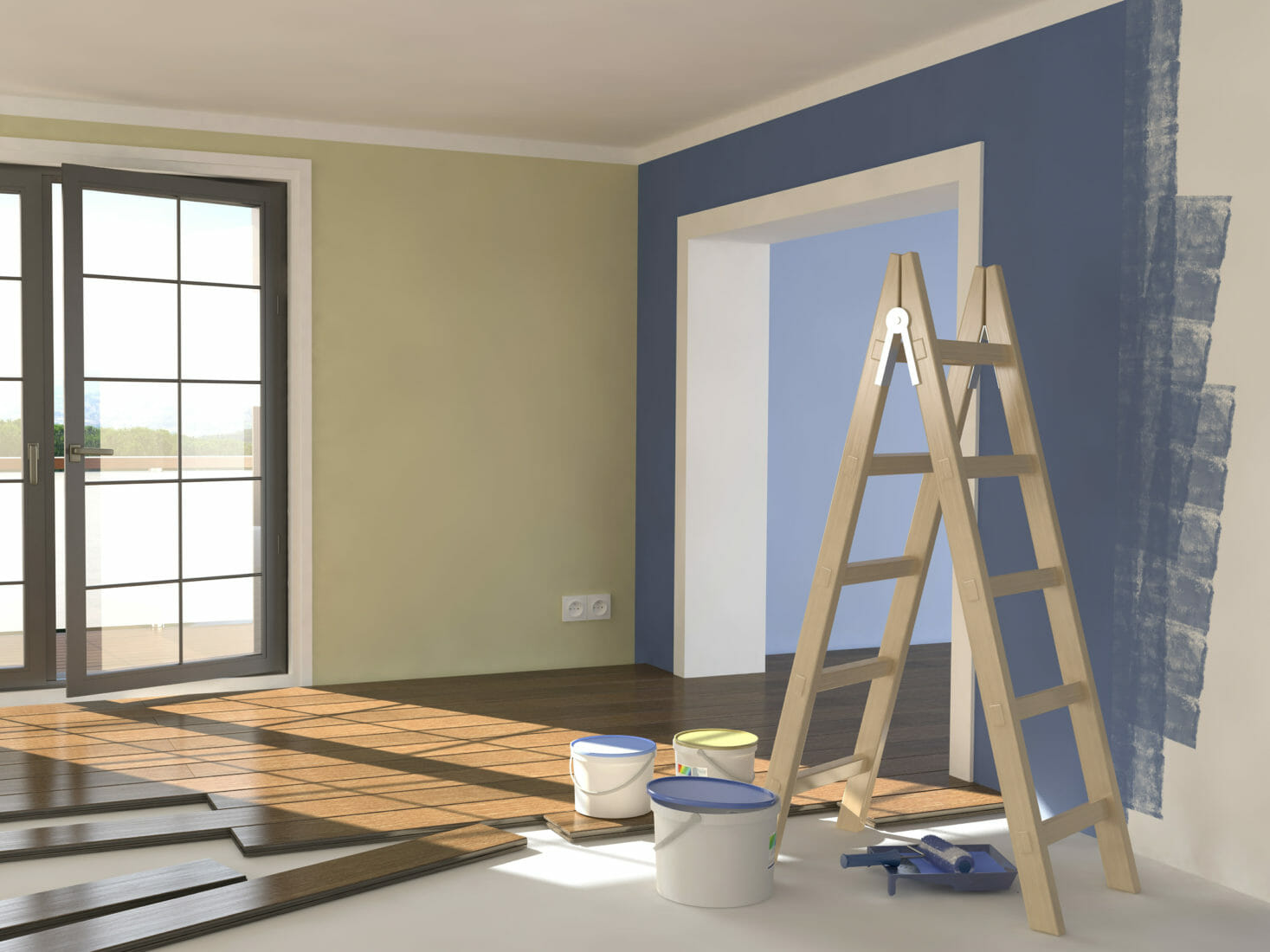 Painting Fresh Plaster Top Tips Rushton And Company